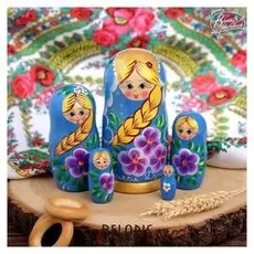 Матрёшка 5-ти кукольная «Русская душа»