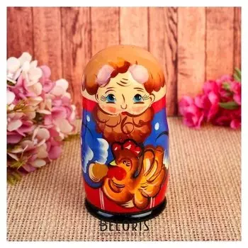 Матрёшка 5 в 1 "Курочка ряба"