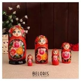 Матрёшка «Акрил », 5 кукольная, 17 см