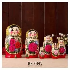 Матрёшка «Семёновская», 8 кукольная, высшая категория