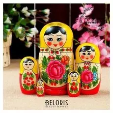 Матрёшка "Традиционная", 5 кукольная, 16х8 см