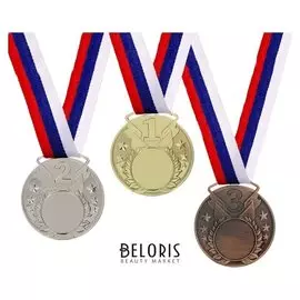 Медаль под нанесение 064 диам 5 см. цвет зол