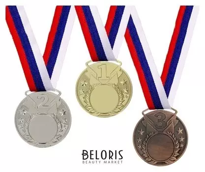 Медаль под нанесение 064 диам 5 см. цвет бронз