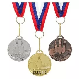 Медаль тематическая "Боулинг"