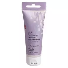 Медиум для акриловых красок, 75 мл, «Сонет», перламутровый, на водной основе