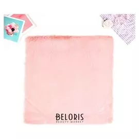 Мех искусственный для творчества плотность 600 гр "Персиковый" 30х30 см