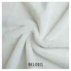 Мех искусственный, размер 40×50 см, цвет белый