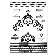 Мехенди тату №3