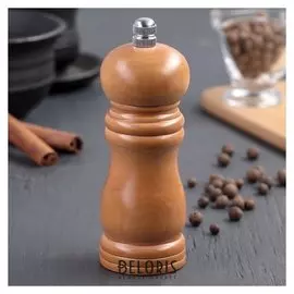 Мельница, 13,5 × 4,5 см, металлический механизм,цвет светлое дерево