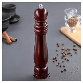 Мельница, 25 × 4,5 см, металлический механизм, цвет тёмное дерево