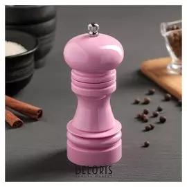 Мельница «Нежность», керамический механизм, 14 × 5,5 см, цвет розовый