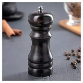 Мельница «Шарада», 14,5×5 см, коричневое дерево