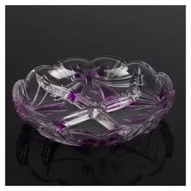 Менажница 22 см "Лист", 4 секции