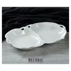 Менажница "Фрукты" белая