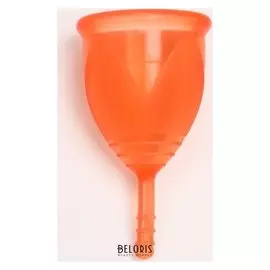 Менструальная чаша "Тюльпан", размер S, цвет красный
