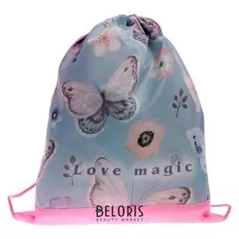 Мешок для обуви 420*340, сдс-3, для девочки "Бабочки"