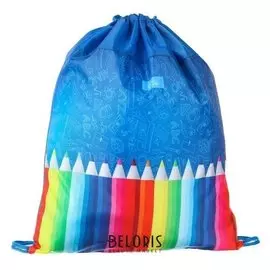 Мешок для обуви 420 х 350 мм, Calligrata «Карандаши»