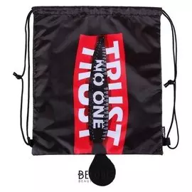 Мешок для обуви с фетровыми элементами Trust No One