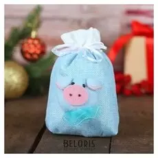 Мешок для подарков «Хрюша», 200 г