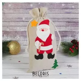 Мешок для подарков «Новый год», с завязками, виды