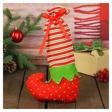 Мешок для подарков «Сапожок», с завязками