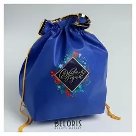 Мешок подарочный «С новым годом», 28 х28 см