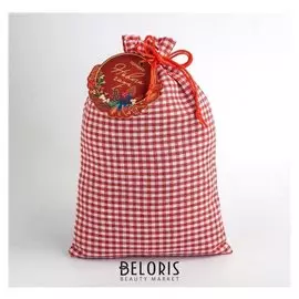 Мешок подарочный «Удачного нового года», 20 х 30 см.