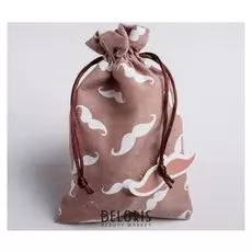 Мешок подарочный «Усы», 15 х 20 см