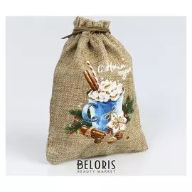 Мешок с термонаклейкой «Тёплых праздников», 16 × 24 см