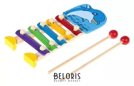 Металлофон малый «Дельфинчик», 5 тонов