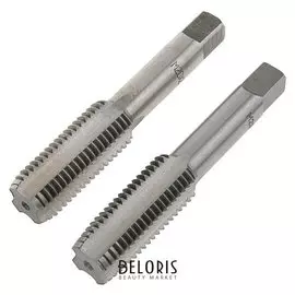 Метчики метрические ручные Tundra, М20 х 2.5 мм, комплект из 2шт.