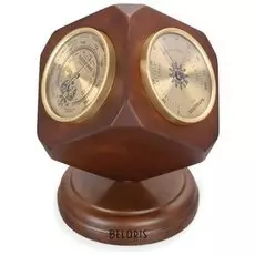 Метеостанция RST 5345, термометр, барометр, гигрометр, красное дерево