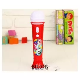 Микрофон "Смешарики" звук, свет