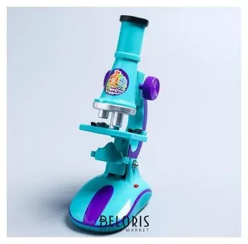 Микроскоп с набором для исследований, свет