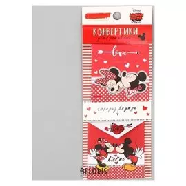 Мини-конвертики для скрапбукинга, микки маус с его друзья