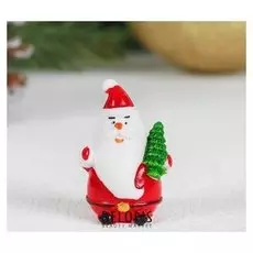 Миниатюра кукольная «Дед мороз», набор 2 шт, размер 1 шт: 2×2,4×4 см