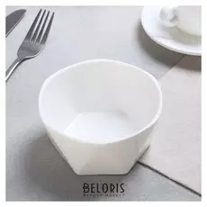 Миска «Белая», Ø 13 см