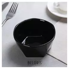 Миска «Чёрная», Ø 13 см