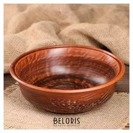 Миска "Дача" резная, 0,35 л