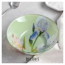 Миска «Ирисы», 300 мл, 13 см