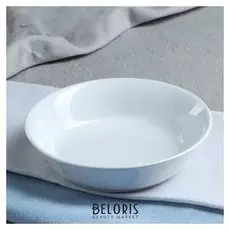 Миска "Калифорния", цвет белый, фарфор, 350 мл