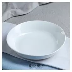 Миска "Калифорния", цвет белый, фарфор, 500 мл