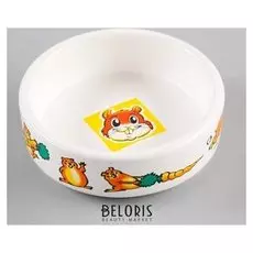 Миска керамическая для грызунов "Хомячок", 80 мл