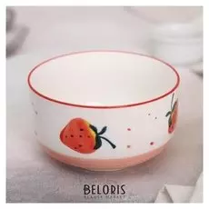 Миска «Клубника в саду», 11×6,5 см