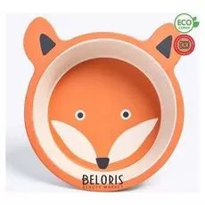 Миска «Лиса» из бамбука