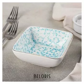 Миска «Марокканка», 11×5 см, цвет голубой