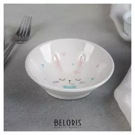 Миска «Зайка», 13,2×13,2×4,4 см