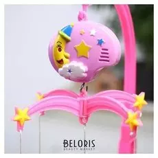 Мобиль музыкальный Мой ангел 4 игрушки, заводной