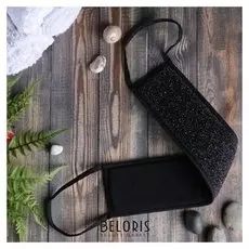 Мочалка банная с ручками "Жесть", 48х10см