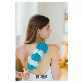 Мочалка для тела цвет зелёный